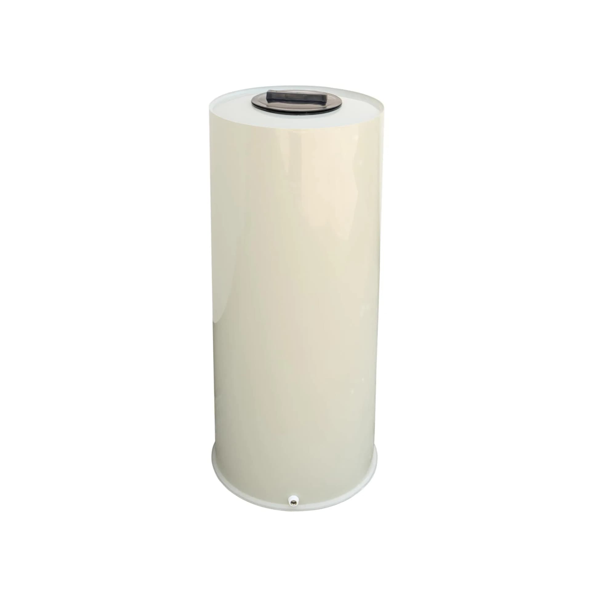 Rezervor cilindric suprateran pentru apă, cu capac, 500 L