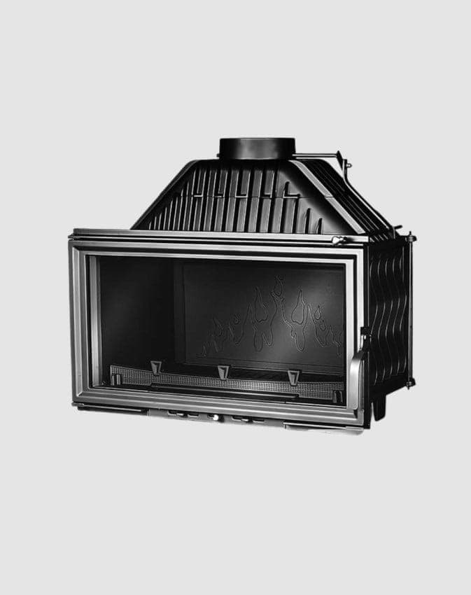 Focar semineu fonta Kawmet W15 ECO,13,5kW, Kaminhorn — imagine 3