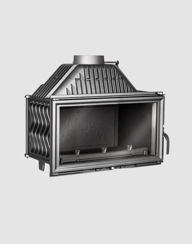 Focar semineu fonta Kawmet W15 ECO,13,5kW, Kaminhorn — imagine 4