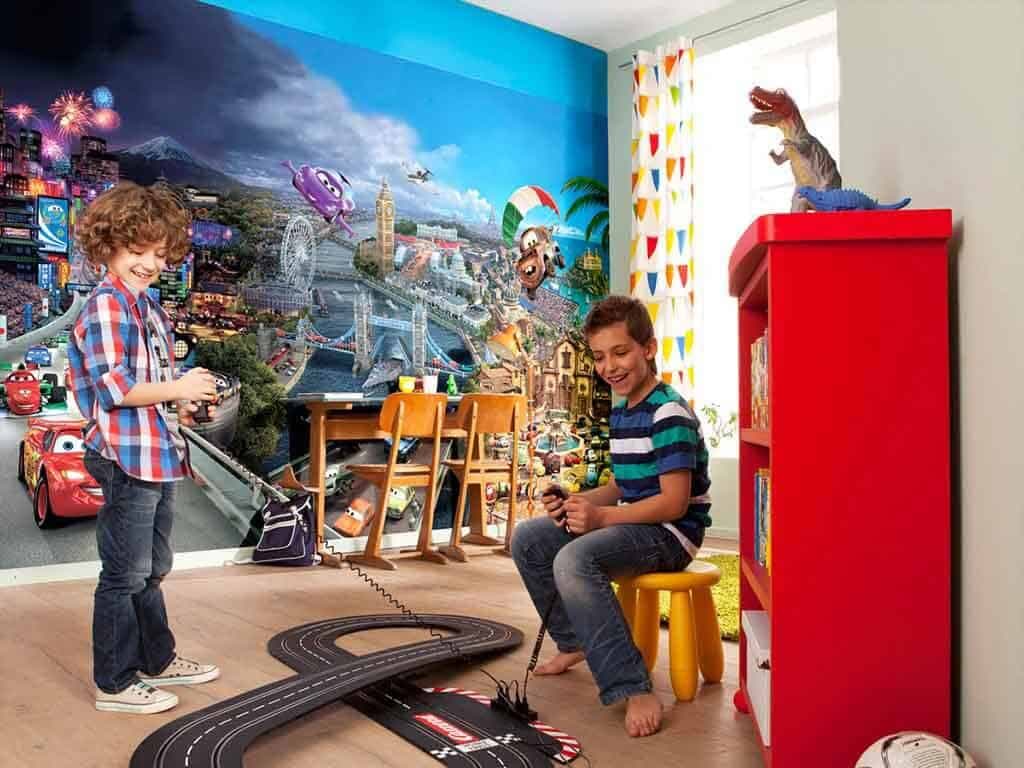 Fototapet Disney Cars WORLD 8400 368x254cm — imagine 2