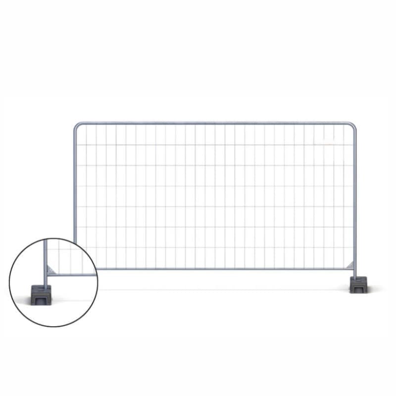 Gard mobil santier 3500mmx2000mm fir 3.2/2.2mm ochi 100x262mm