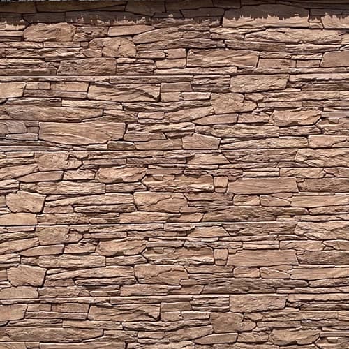 Gard modular cu o fatada din piatra decorativa Carpati — imagine 3