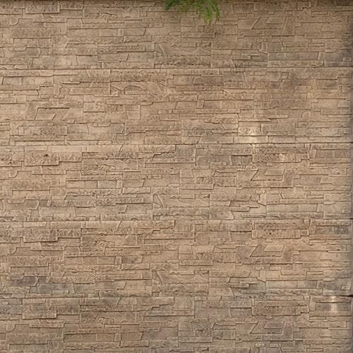 Gard modular cu o fatada din piatra decorativa Viena — imagine 3