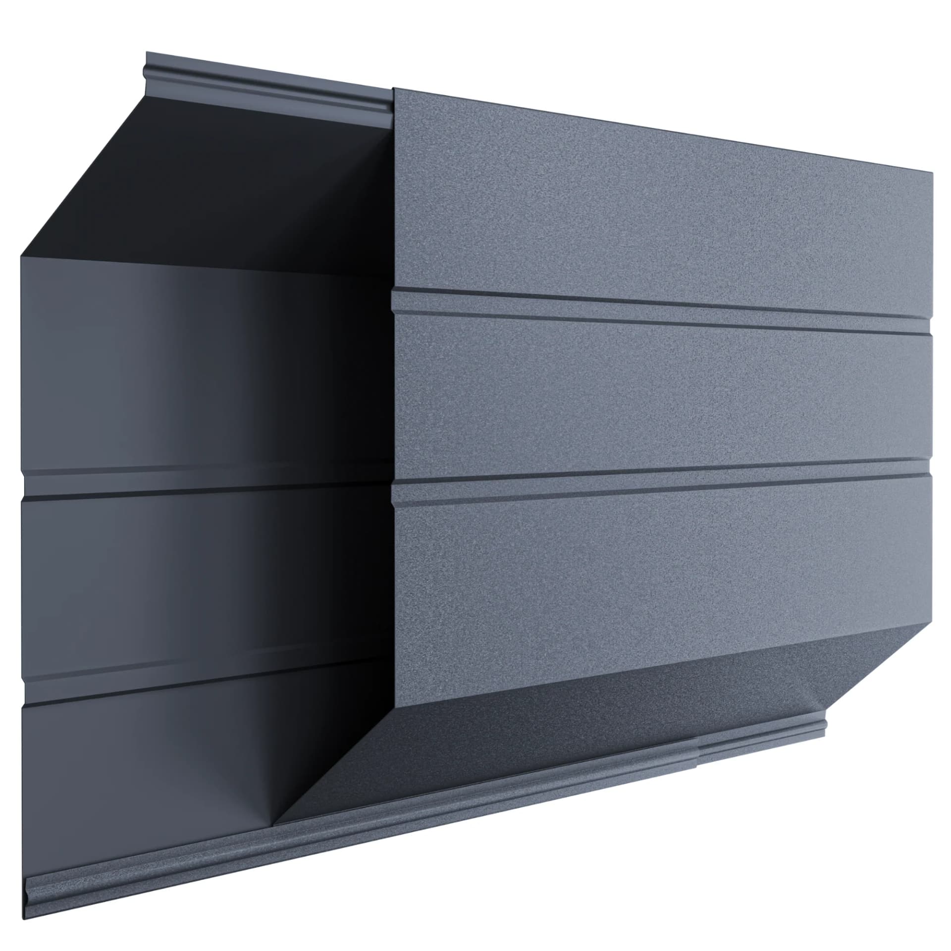 GARD ORIZONTAL ROMB Romb Grande | Gri Atlantic — imagine 3