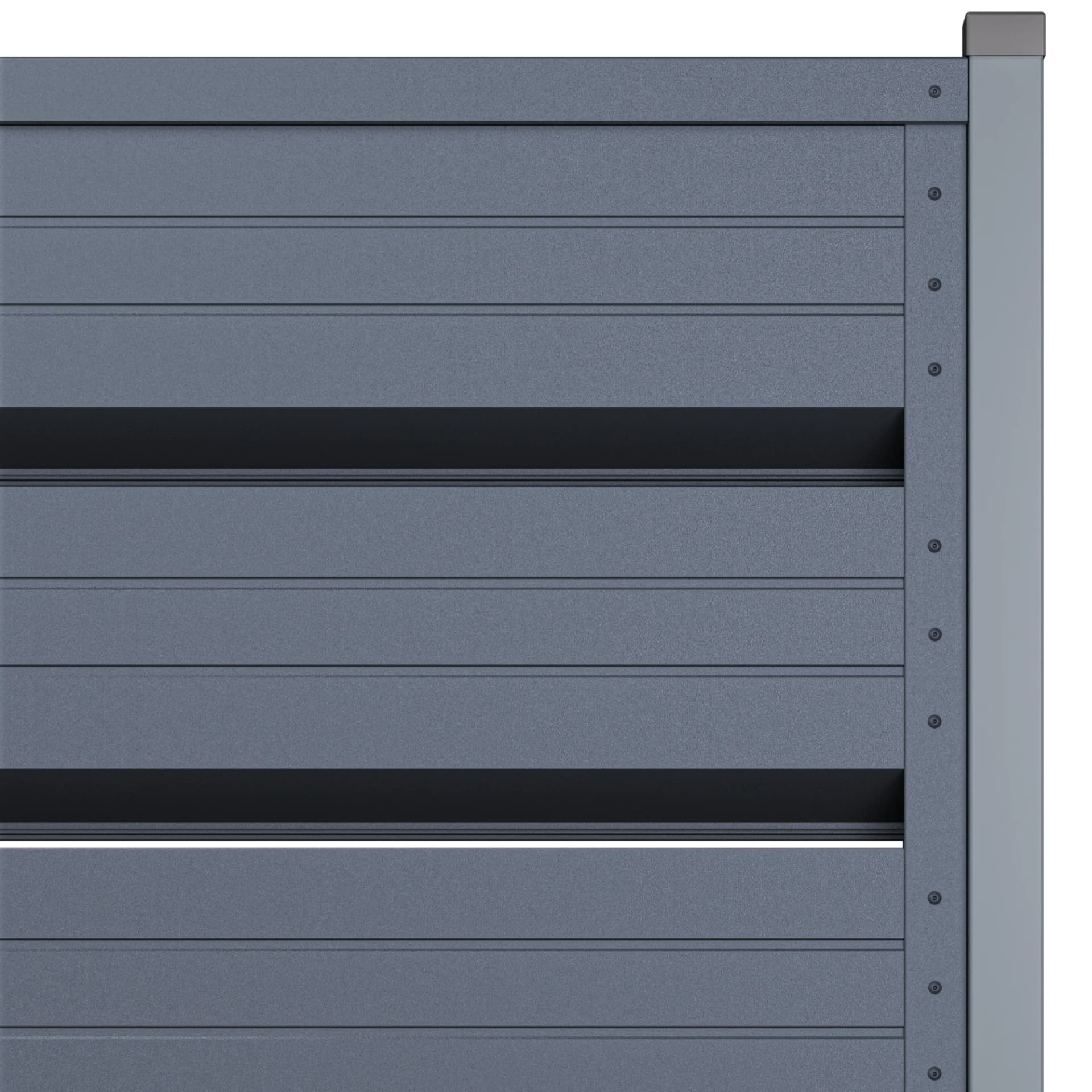 GARD ORIZONTAL ROMB Romb Grande | Gri Atlantic — imagine 4