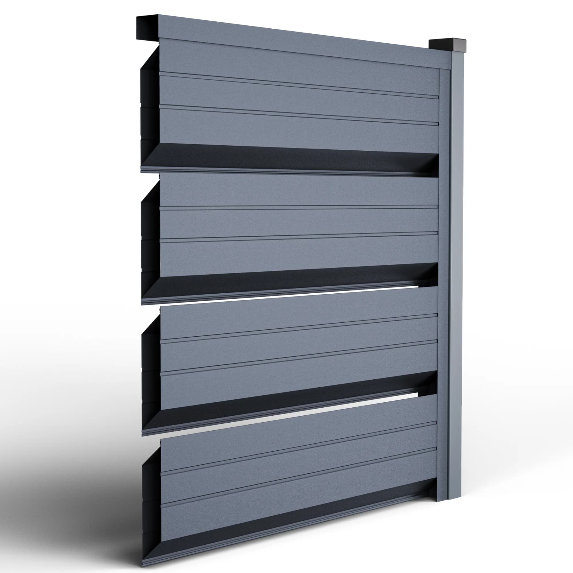 GARD ORIZONTAL ROMB Romb Grande | Gri Atlantic