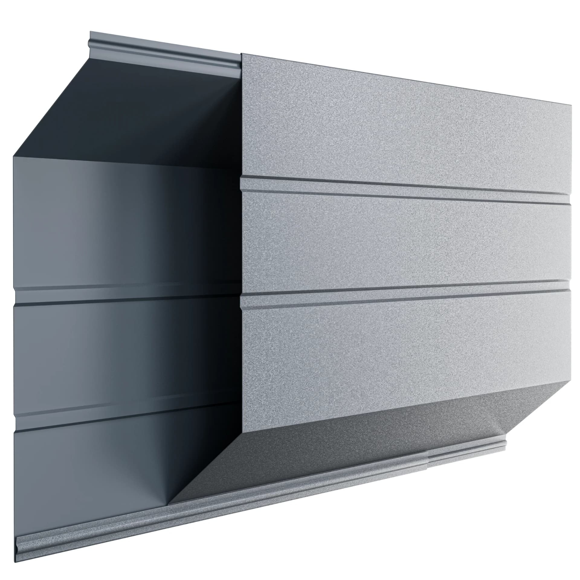 GARD ORIZONTAL ROMB Romb Grande | Gri Grafit — imagine 4