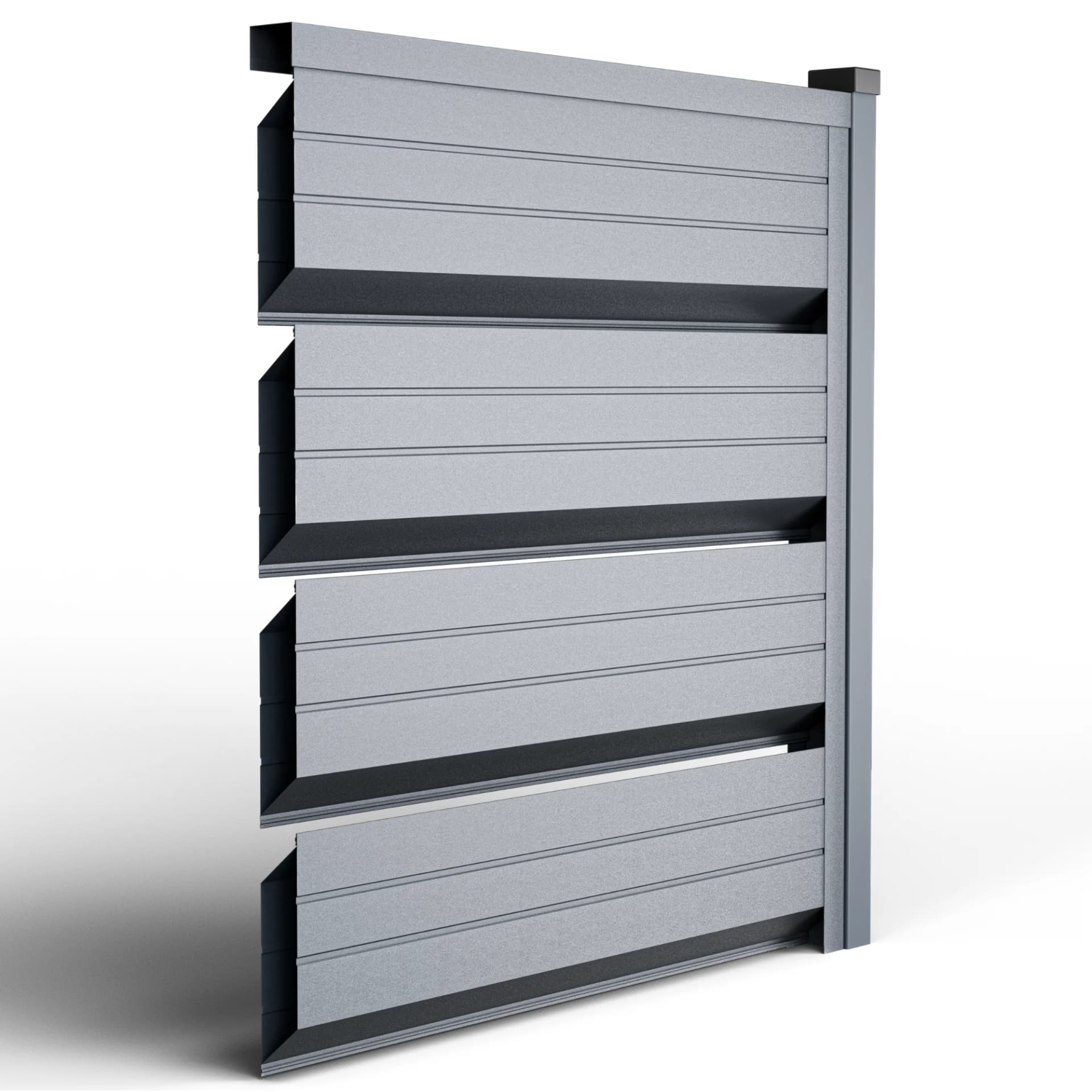 GARD ORIZONTAL ROMB Romb Grande | Gri Grafit