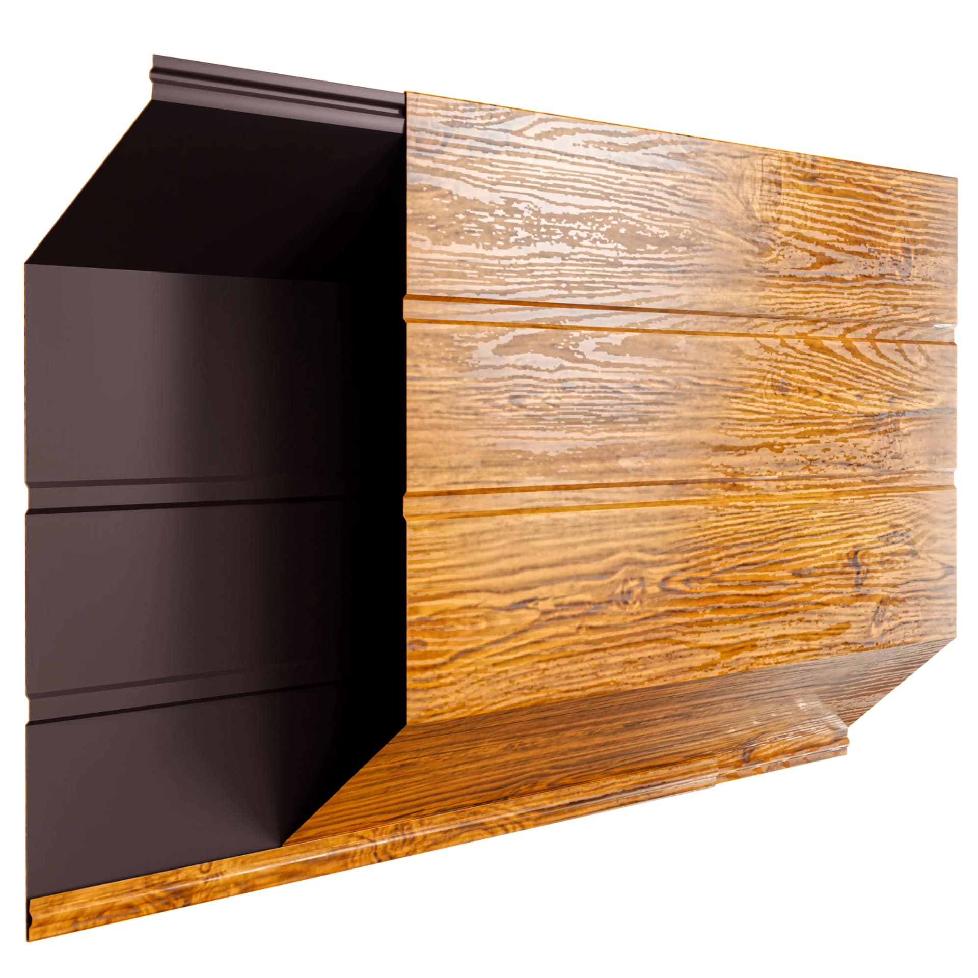 GARD ORIZONTAL ROMB Romb Grande | Stejar — imagine 2