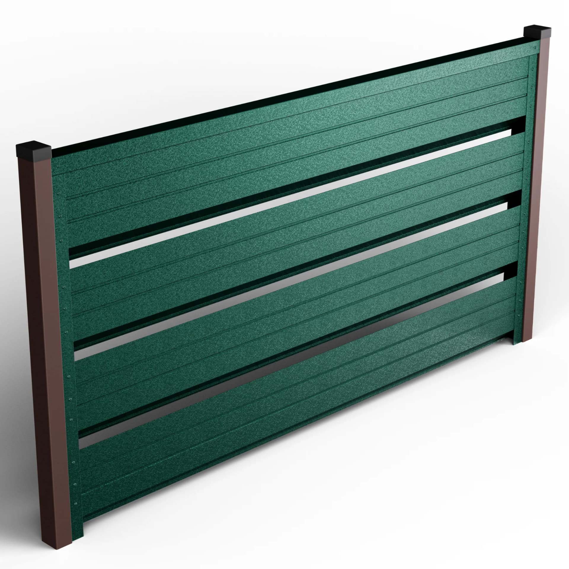 GARD ORIZONTAL ROMB Romb Grande | Verde Pin — imagine 4