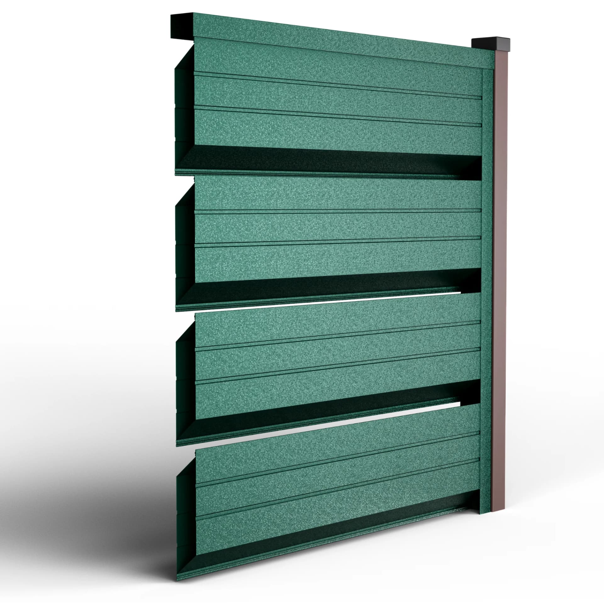 GARD ORIZONTAL ROMB Romb Grande | Verde Pin