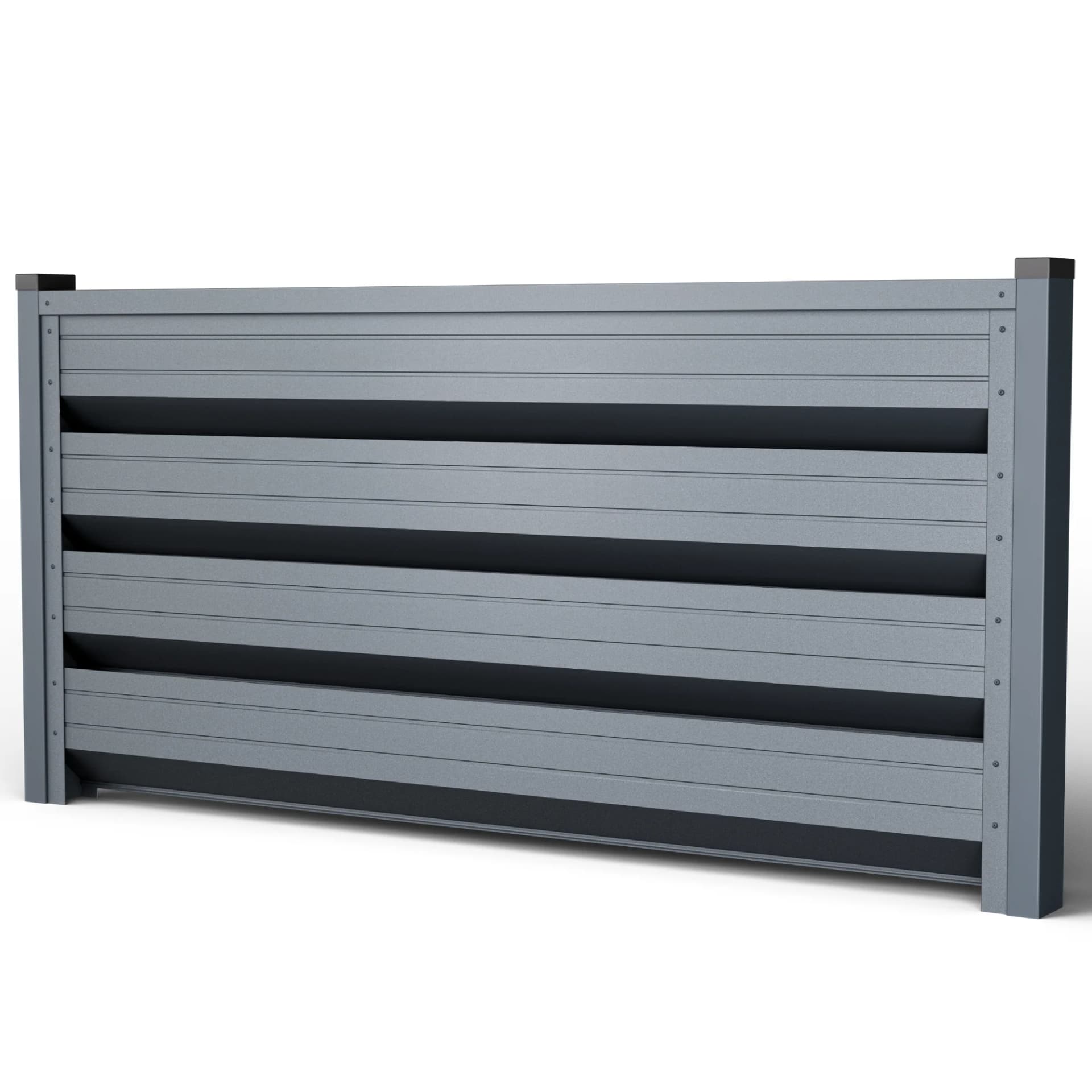 GARD ORIZONTAL ROMB Romb Max | Gri Grafit — imagine 2