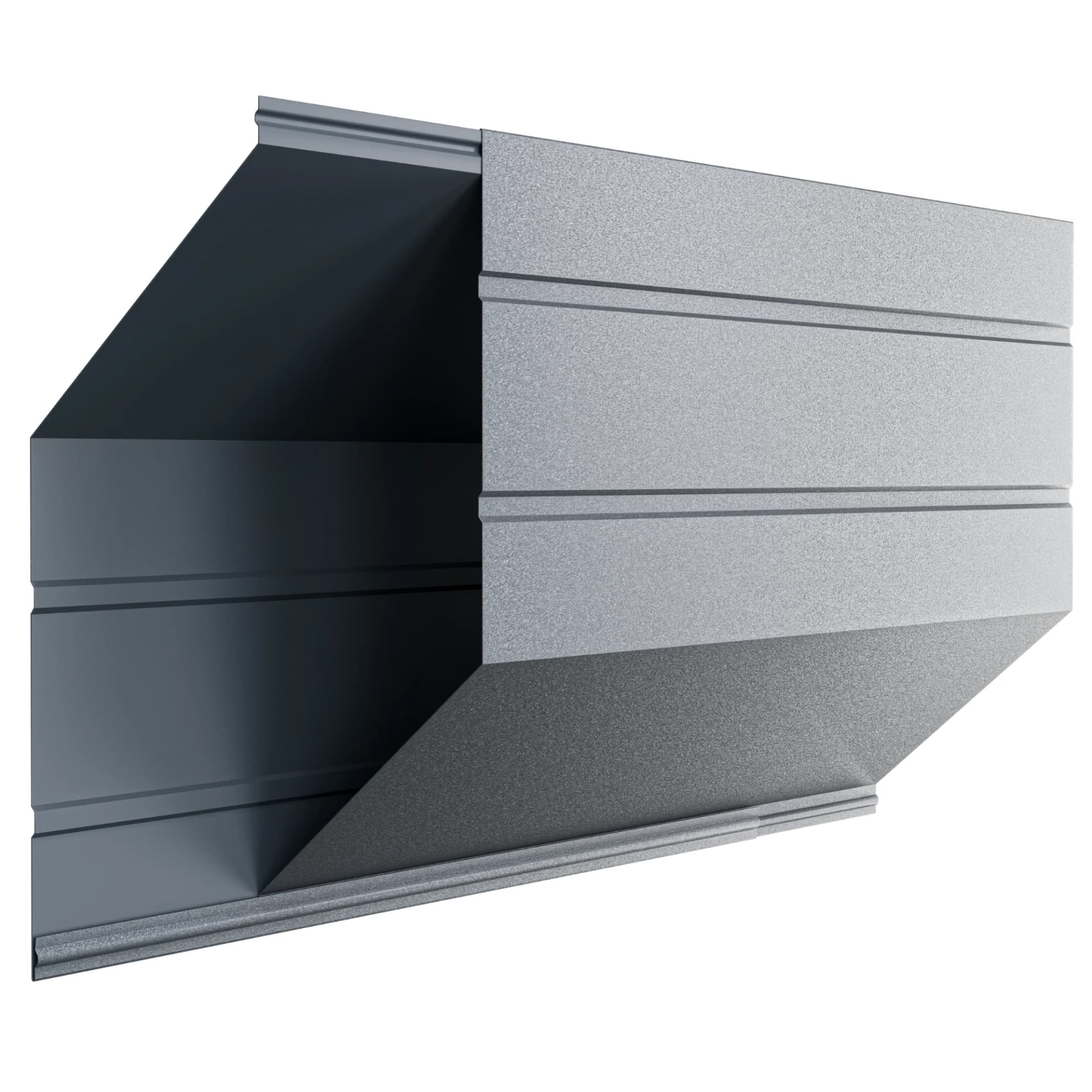 GARD ORIZONTAL ROMB Romb Max | Gri Grafit — imagine 3