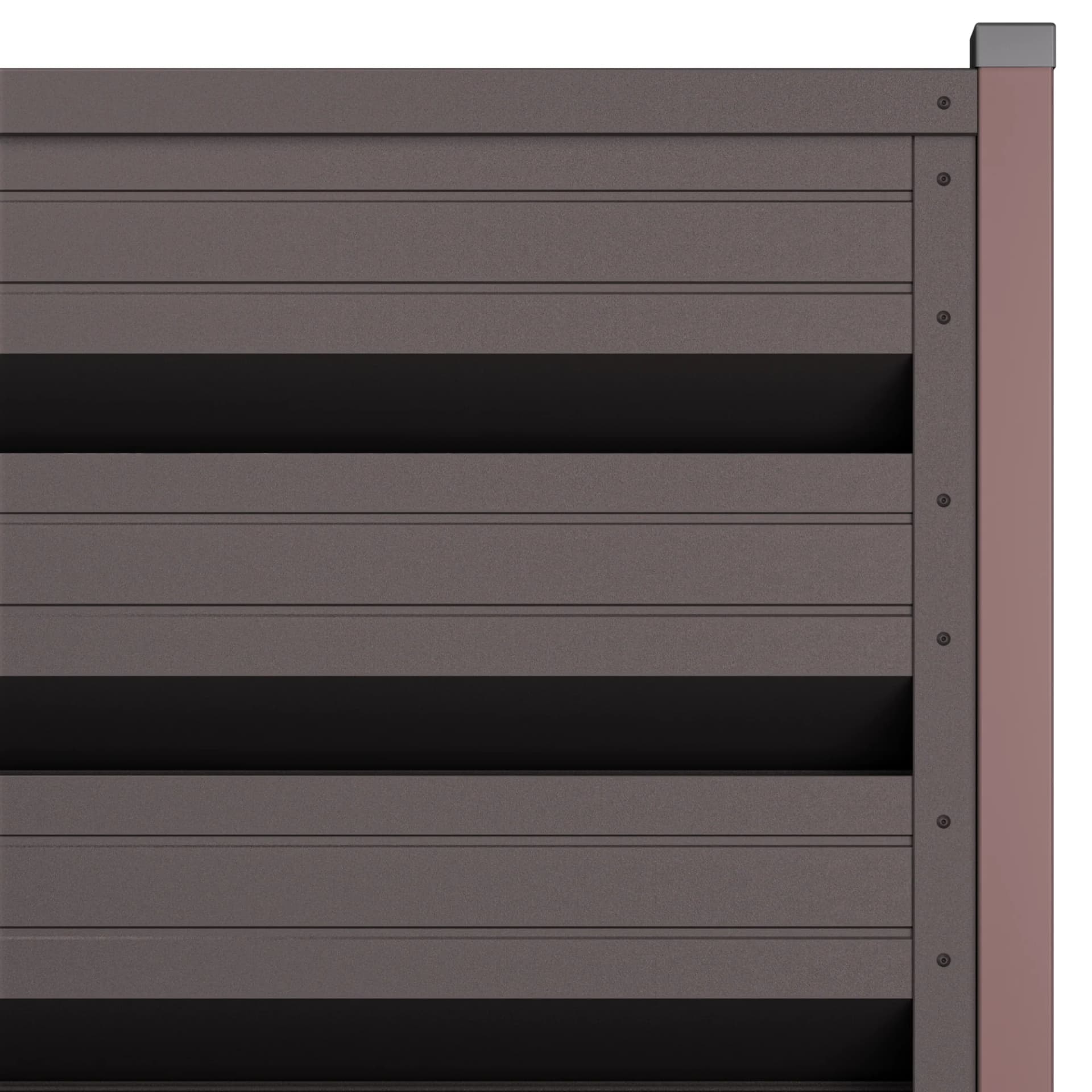 GARD ORIZONTAL ROMB Romb Max | Maro Espresso — imagine 4
