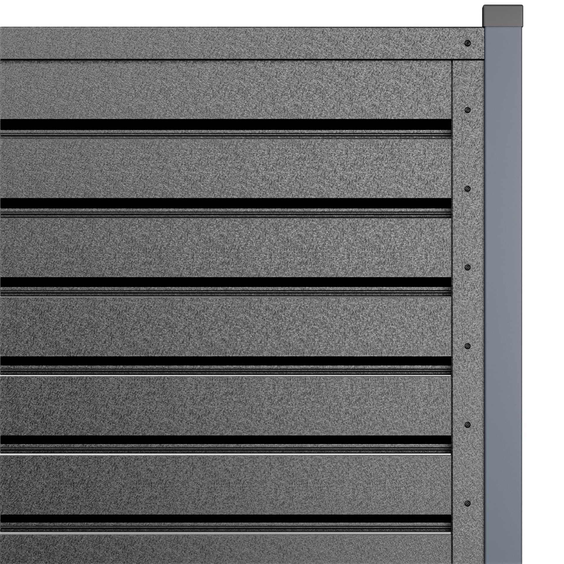 GARD ORIZONTAL ROMB Romb Mini | Negru De Noapte — imagine 4