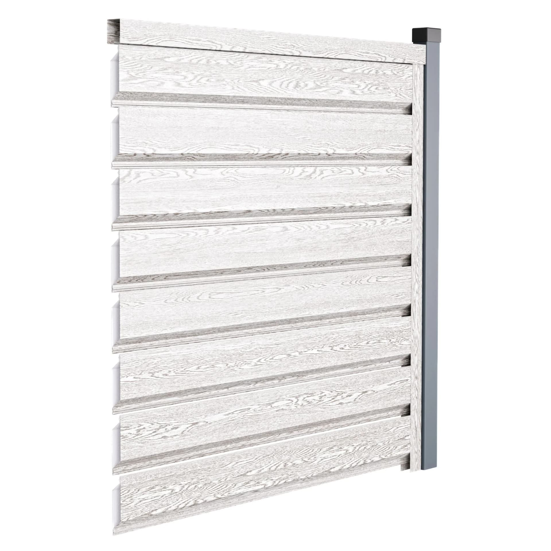 GARD ORIZONTAL ROMB Romb Mini | Stejar Alb