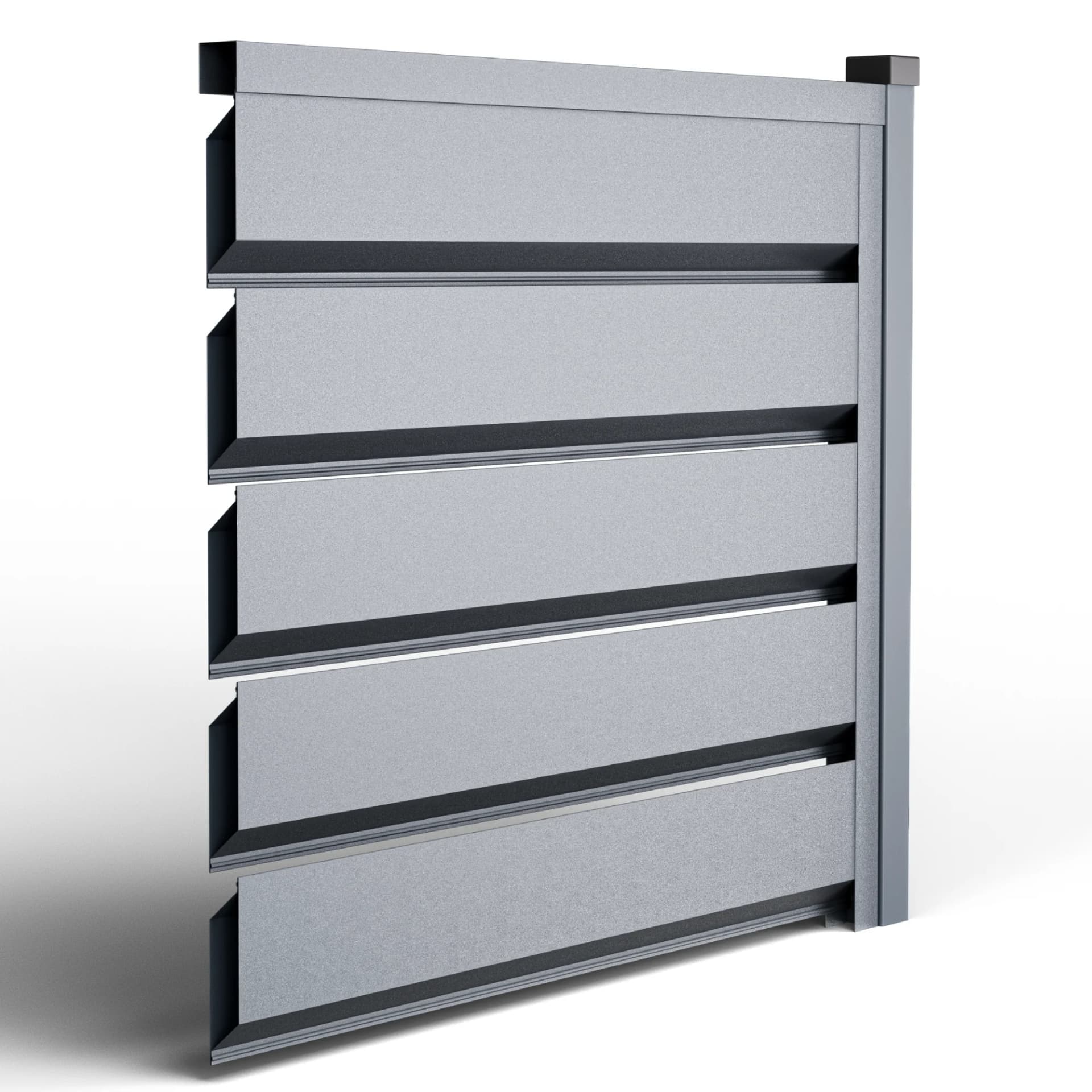 GARD ORIZONTAL ROMB Romb Pro | Gri Grafit
