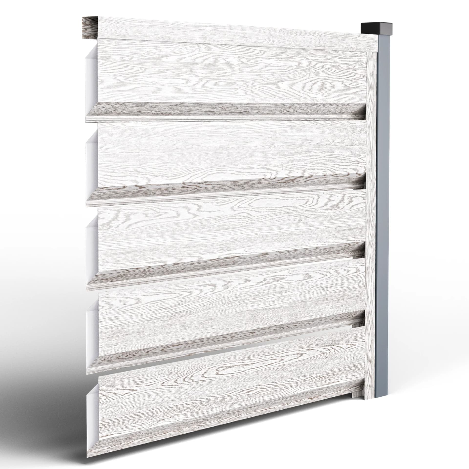 GARD ORIZONTAL ROMB Romb Pro | Stejar Alb