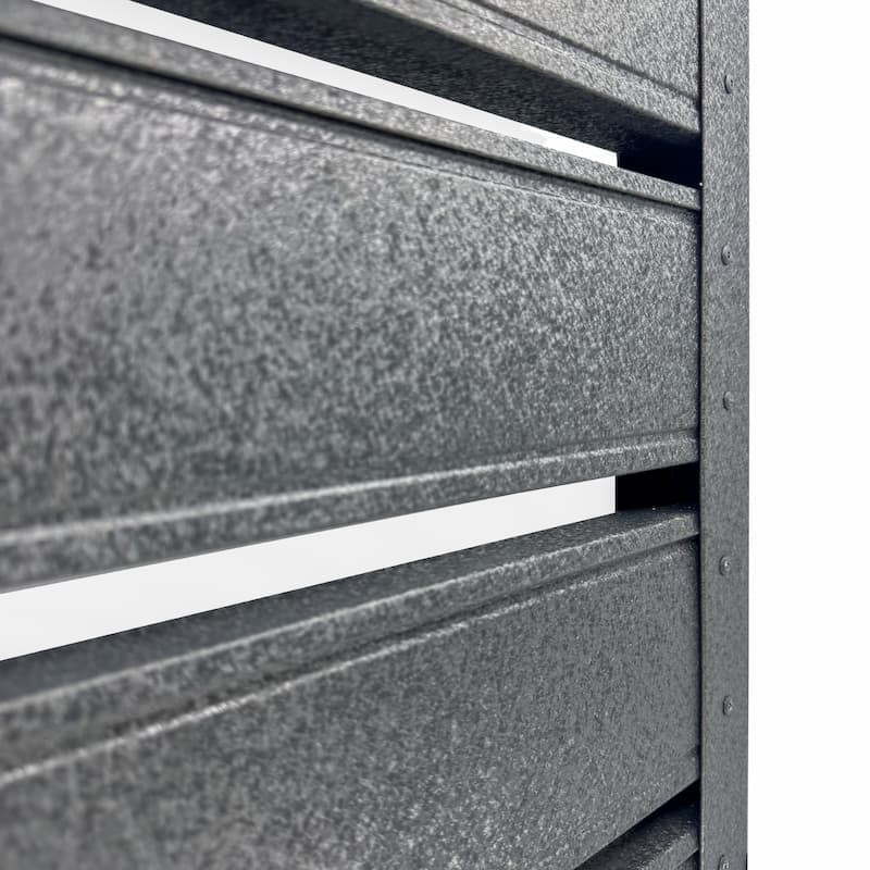 Gard orizontal TPS Terra Gri Perlat Hi-Mat, 0.50mm — imagine 4