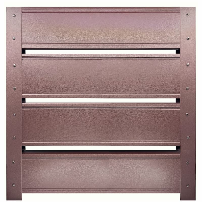 Gard orizontal TPS Terra Maro Ciocolata Mat, 0.45mm