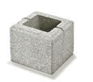 Boltari gard Rivago 40x20x16 — imagine 3