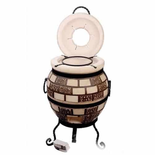 Gratar Ceramica Tandoor No 1 “Brick” 45 Litri — imagine 3