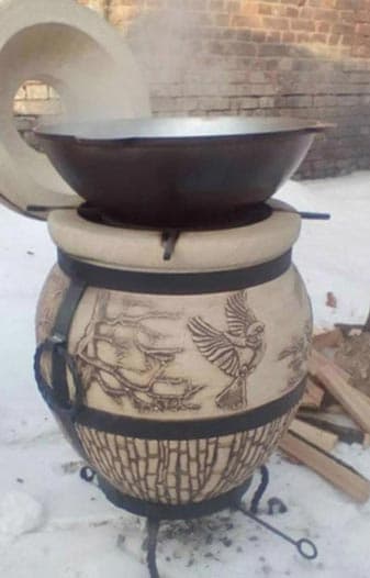 Gratar Ceramica Tandoor No 1 “Japonia” 45 Litri — imagine 2