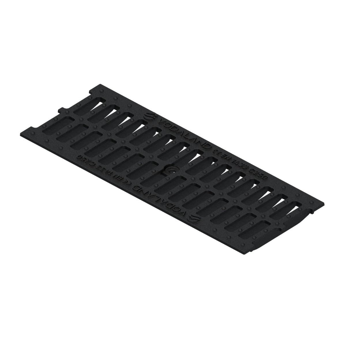 Gratar rigola exterioara Vodaland, fonta, C250, 500 x 200 x 14 mm