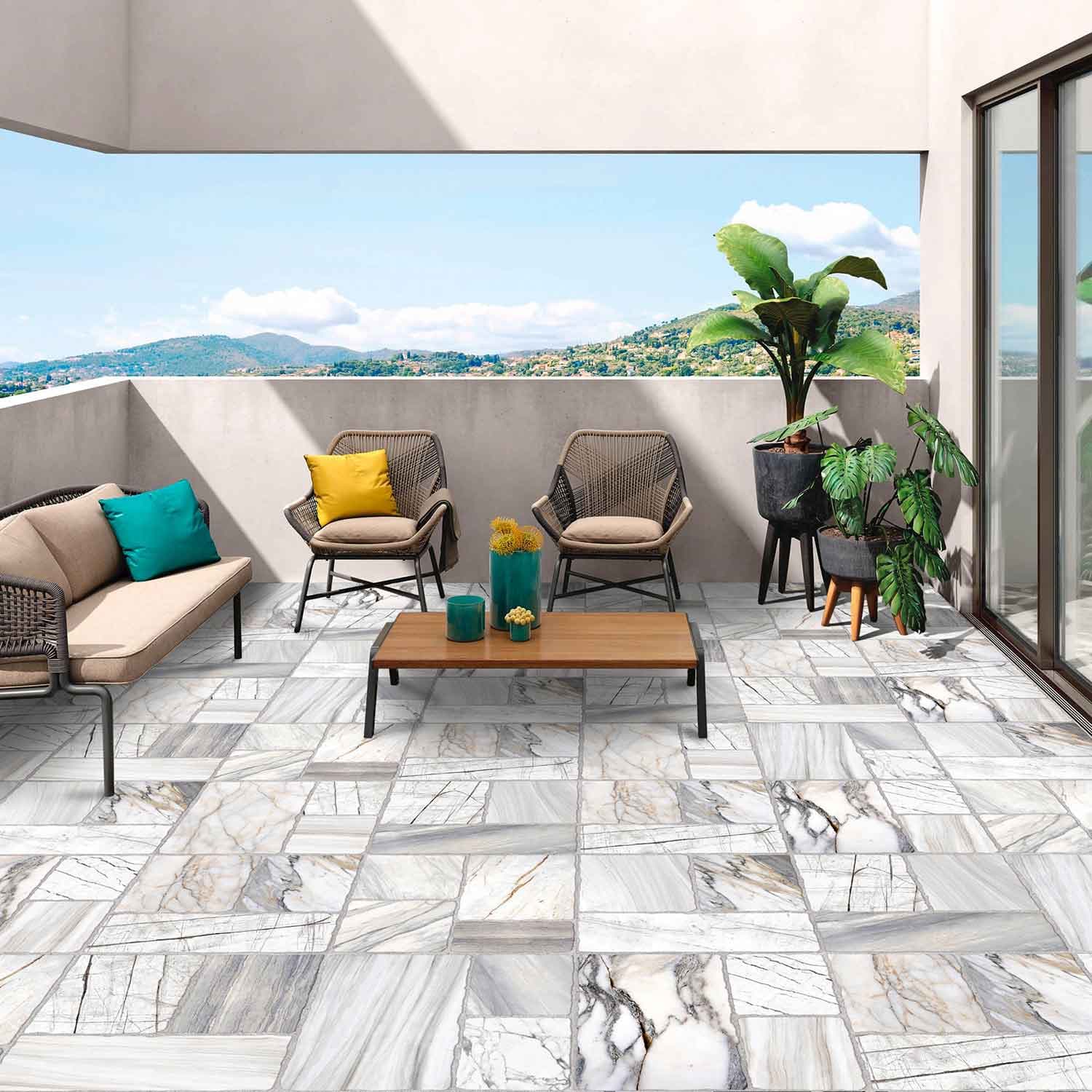 Gresia Hero Marble Grey 61×61 cm — imagine 3