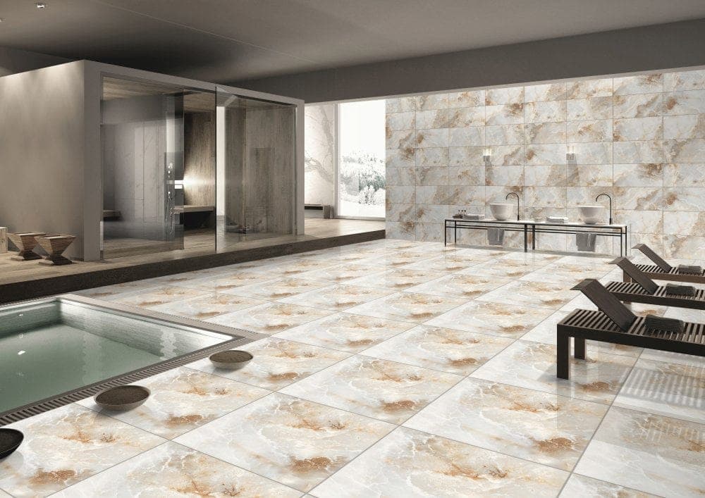 Gresie Abside Crema Polished, 60×60 cm — imagine 3