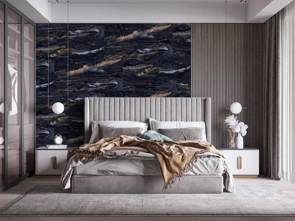 Gresie Agatha Blue High Glossy, 60×120 cm — imagine 3