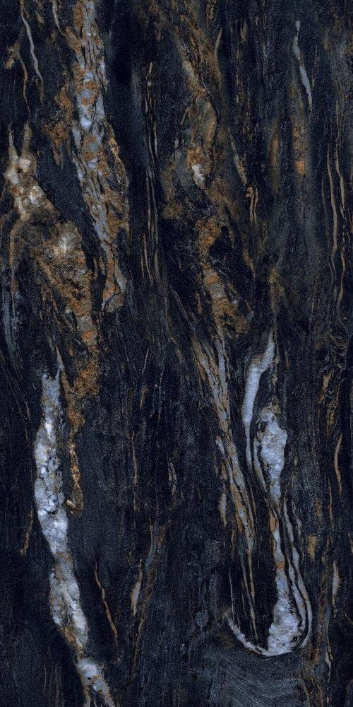 Gresie Agatha Blue High Glossy, 60×120 cm