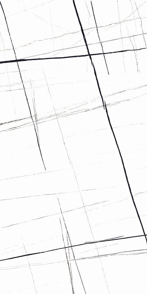 Gresie Alabama White High Glossy, 60×120 cm
