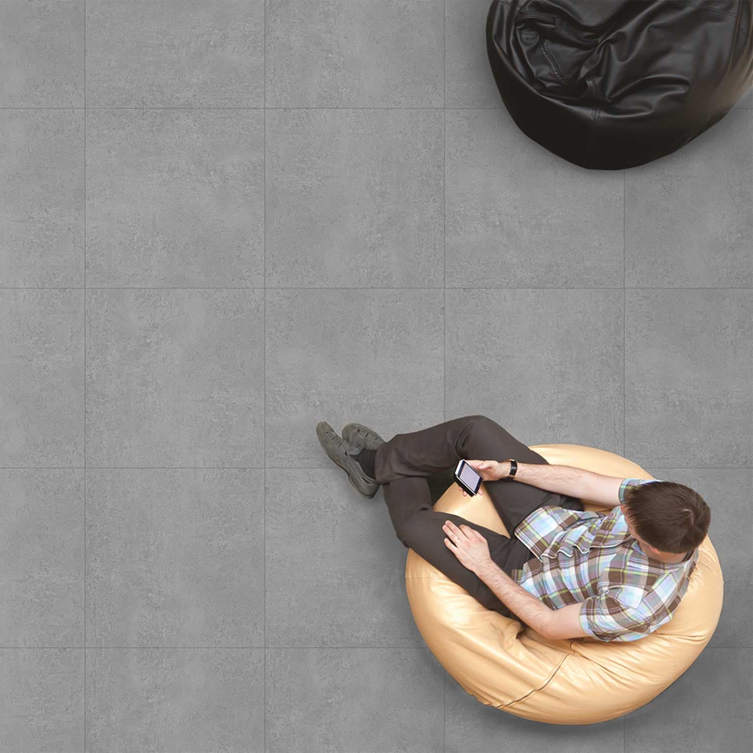 Gresie Ariman Grey Lapp, 60×60 cm — imagine 2