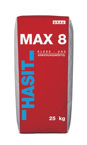 Hasit MAX 8 GRI adeziv / masa spaclu polisitren+vata