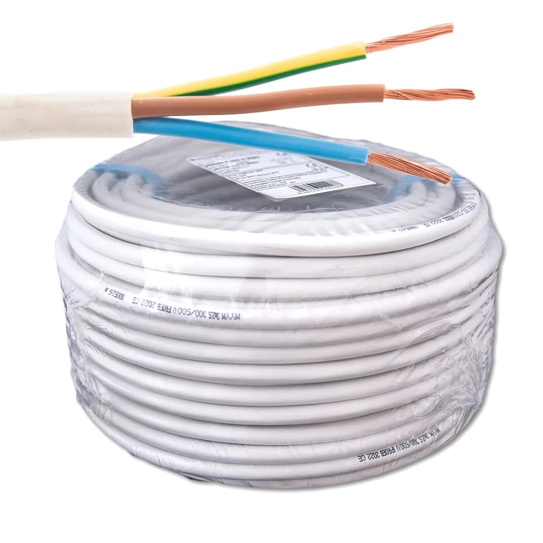 Cablu flexibil 3×2.5 tip H05VV-F (MYYM)