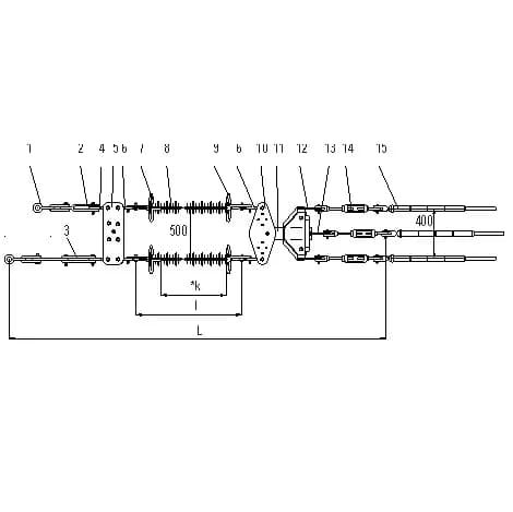 LDI-3 400kV -160kN / 210kN -TT