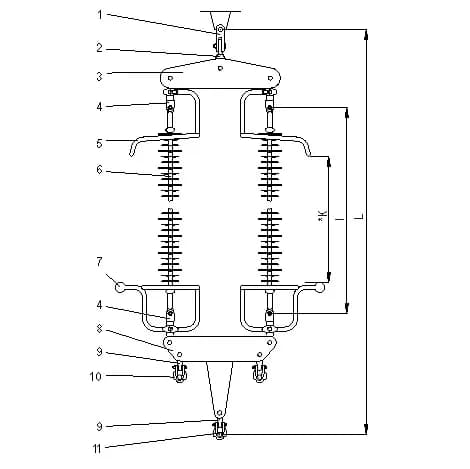 LDS-3 400kV – 120kN / 160kN / 210kN -TT -B