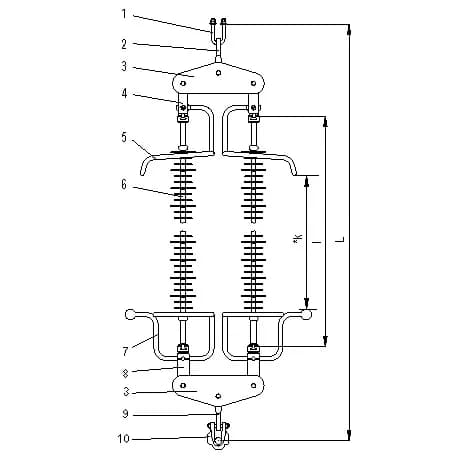 LDS 220kV – 120kN / 160kN -BS -B