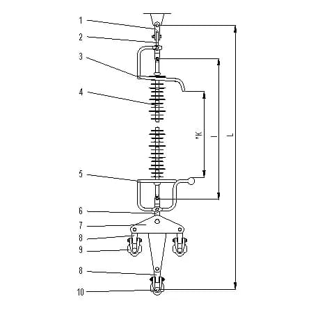 LSS-3 400kV -120kN / 160kN / 210kN -TT -B