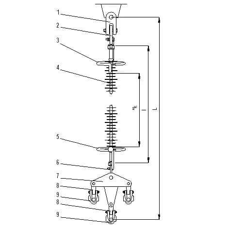 LSS-3  400kV – 120kN / 160kN -BS -A