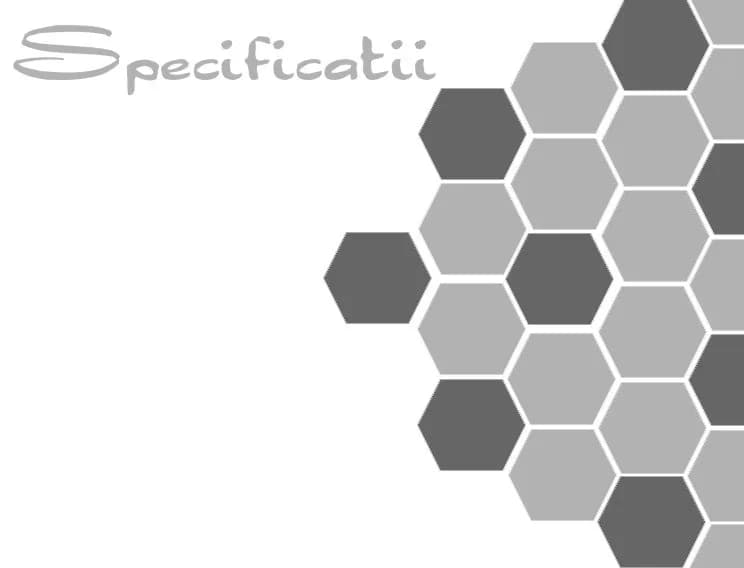 Specificatii
