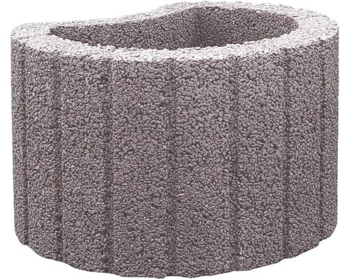 Jardinieră Semmelrock din beton roșie 30x20 cm