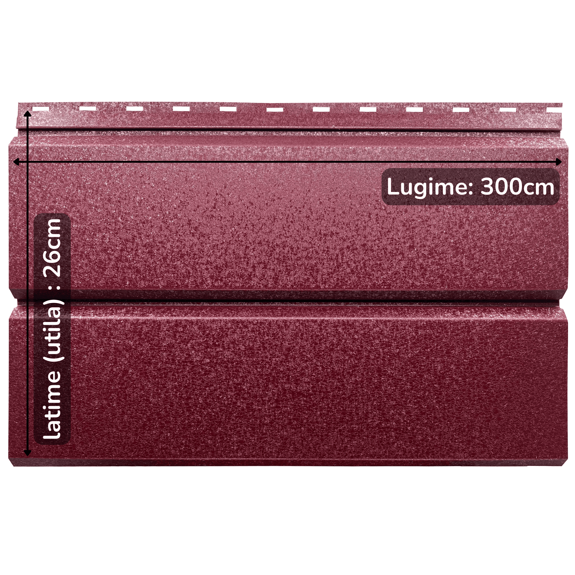 Lambriu Metalic TPS Jupiter, Hi-Mat, 0,50 mm — imagine 2
