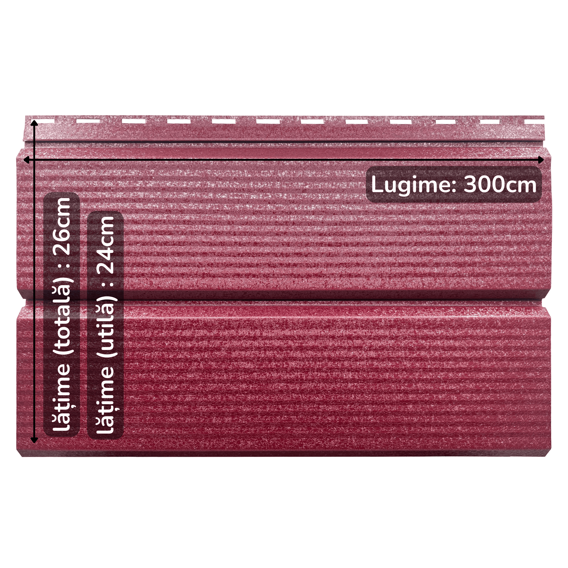 Lambriu Metalic TPS Venus, Hi-Mat, 0,50 mm — imagine 3