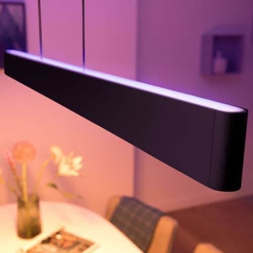 Lustra Philips Hue Ensis negru 2x39W 24V — imagine 3