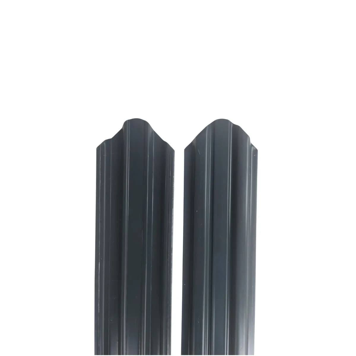 Șipcă Metalică pentru Gard Midara – RAL 7016 – Antracit Lucios Ambele Fețe