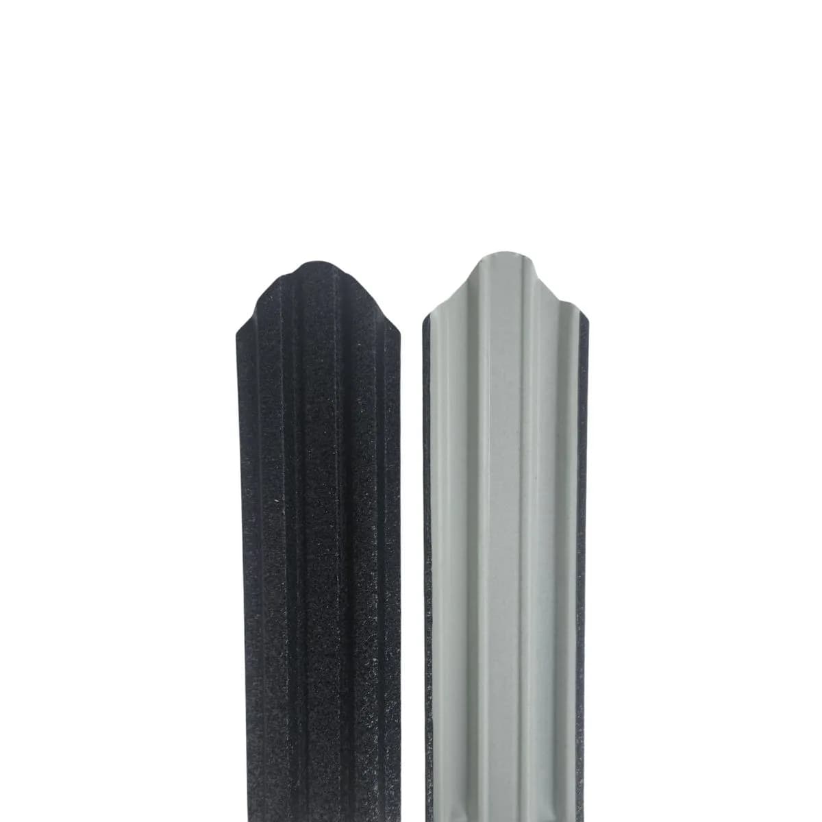 Șipcă Metalică pentru Gard Midara – RAL 9005 – Negru Sticlos