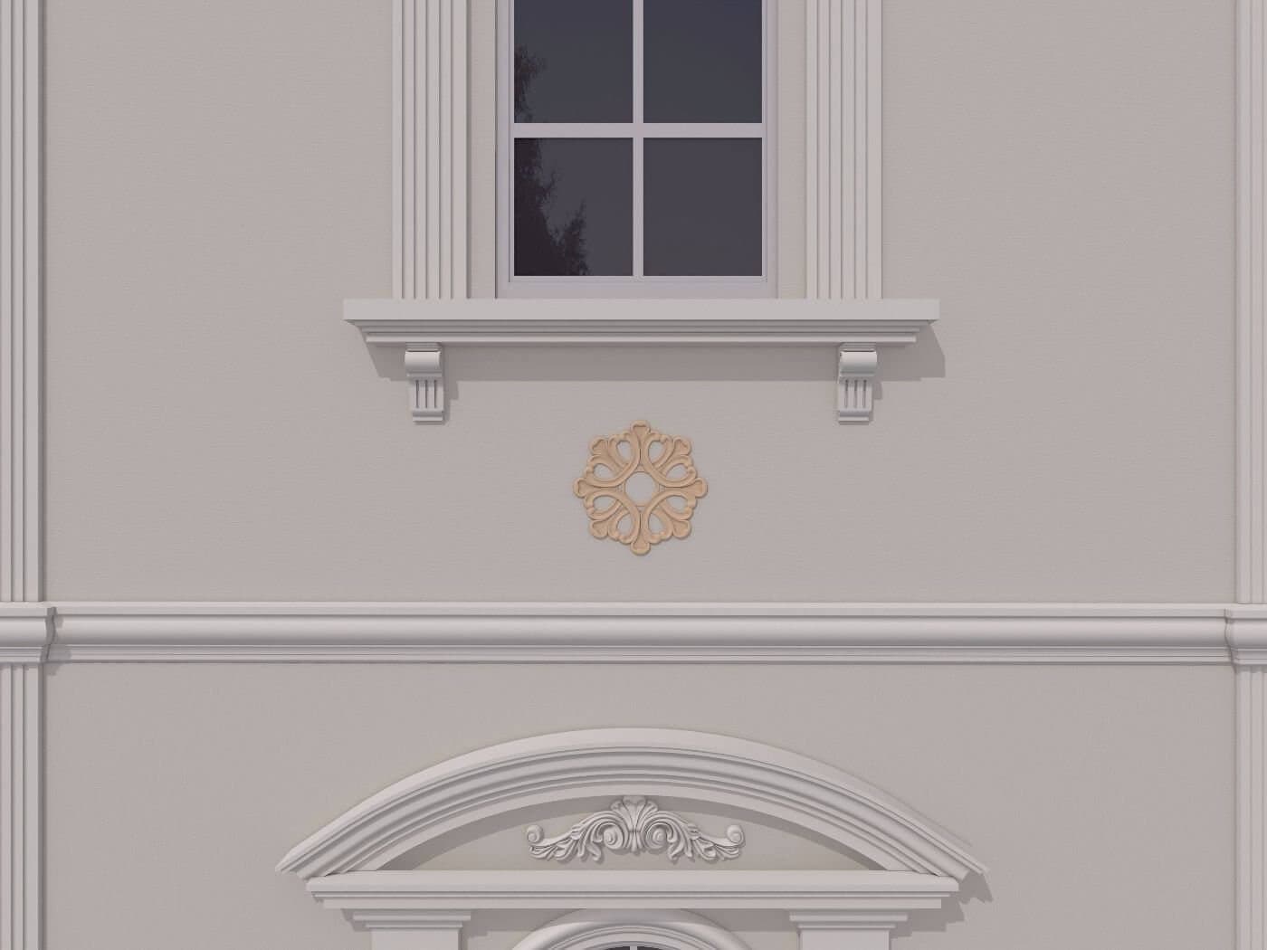 Ornament decorativ Rozeta1 — imagine 2