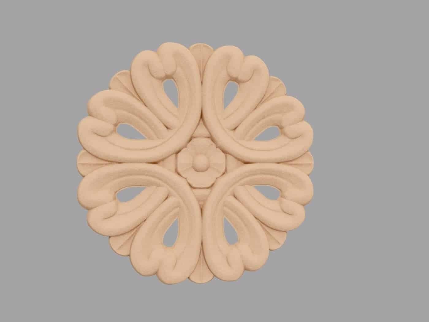 Ornament decorativ Rozeta1